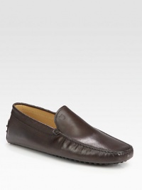 EXCLUSIVELY AT SAKS. Superior style and craftsmanship unite in this Venetian leather driver. Leather lining Driver sole Made in Italy EXCLUSIVELY AT SAKS. Superior style and craftsmanship unite in this Venetian leather driver. Leather lining Driver sole Made in Italy