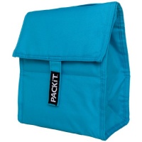 PackIt Freezable Lunch Bag, Aqua PackIt Freezable Lunch Bag, Aqua