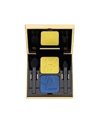 Yves Saint Laurent OMBRÉS DUOLUMIÈRES Eye Shadow Duo is a reflection of the Yves Saint Laurent spirit, the vibrant color pair plays with contrast to create the ultimate dressed-up look: luminous, radiant, and elegant. This pressed eyeshadow duo contains fashion-inspired color and luxury-inspired texture. The extremely soft powder glides on evenly, and each shade fully expresses its intensity and radiance, thanks to an optical smoothing effect. The formula is wonderfully long-lasting. Yves Saint Laurent OMBRÉS DUOLUMIÈRES Eye Shadow Duo is a reflection of the Yves Saint Laurent spirit, the vibrant color pair plays with contrast to create the ultimate dressed-up look: luminous, radiant, and elegant. This pressed eyeshadow duo contains fashion-inspired color and luxury-inspired texture. The extremely soft powder glides on evenly, and each shade fully expresses its intensity and radiance, thanks to an optical smoothing effect. The formula is wonderfully long-lasting.
