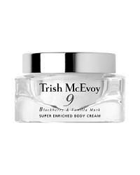 This irresistible No. 9 Blackberry & Vanilla Musk body cream is a luxuriously enriched, ultra-hydrating and richly scented formula that absorbs easily to leave skin velvety soft and deliciously scented for hours.* Shea and cocoa butters, vitamin E, coconut and jojoba oils work to condition the skin * Non-greasyApply immediately after your shower or bath to maximize moisture absorption and layer with Trish Fragrance to give the greatest longevity to your favorite or custom scent. This irresistible No. 9 Blackberry & Vanilla Musk body cream is a luxuriously enriched, ultra-hydrating and richly scented formula that absorbs easily to leave skin velvety soft and deliciously scented for hours.* Shea and cocoa butters, vitamin E, coconut and jojoba oils work to condition the skin * Non-greasyApply immediately after your shower or bath to maximize moisture absorption and layer with Trish Fragrance to give the greatest longevity to your favorite or custom scent.