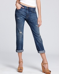 Torn and distressed, these Current/Elliott skinny jeans add a cool, laid-back sensibility to your all-season wardrobe. Summer sees them with wedge sandals; fall envisions a smocking flat pairing. Torn and distressed, these Current/Elliott skinny jeans add a cool, laid-back sensibility to your all-season wardrobe. Summer sees them with wedge sandals; fall envisions a smocking flat pairing.