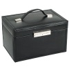 Wolf Designs 356802 Queen's Court Noir Medium Jewelry-Boxes