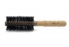 EX3 - Ibiza Medium Round Brush with Extended Cork Handle, 14 Rows of Bristles