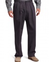 Haggar Men's Work To Weekend Pleat Front Pant