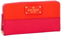 Kate Spade New York Grove Court Lacey PWRU2611 Wallet,Marachino/Zinnia Pink,One Size Kate Spade New York Grove Court Lacey PWRU2611 Wallet,Marachino/Zinnia Pink,One Size