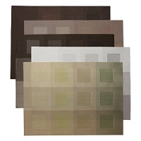 The modern alternative to tabletop dressing. Chilewich woven vinyl placemats are available in an array of textures and colors. Beautiful, durable and washable. The modern alternative to tabletop dressing. Chilewich woven vinyl placemats are available in an array of textures and colors. Beautiful, durable and washable.
