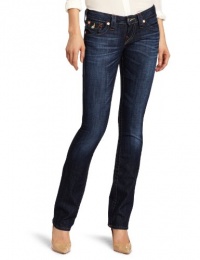 True Religion Women's Billy Straight Jeans, Assasination, 26 True Religion Women's Billy Straight Jeans, Assasination, 26