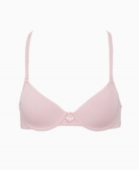 A stretchy demi bra with supportive underwire to ensure comfort all day. A stretchy demi bra with supportive underwire to ensure comfort all day.