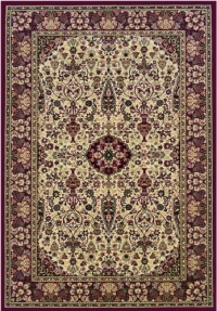 Couristan 3760/6004 Everest Ardebil/Ivory-Red 3-Feet 11-Inch by 5-Feet 3-Inch Rug Couristan 3760/6004 Everest Ardebil/Ivory-Red 3-Feet 11-Inch by 5-Feet 3-Inch Rug