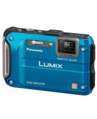 With this digital camera from Panasonic, you'll have the power to capture the vibrancy of the world around you in the palm of your hand. With this digital camera from Panasonic, you'll have the power to capture the vibrancy of the world around you in the palm of your hand.