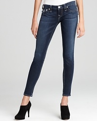 Meet your new go-to skinny jeans. These True Religion skinnies look great with flats or ankle boots, and are super comfortable thanks to the little bit of stretch in the construction. Meet your new go-to skinny jeans. These True Religion skinnies look great with flats or ankle boots, and are super comfortable thanks to the little bit of stretch in the construction.