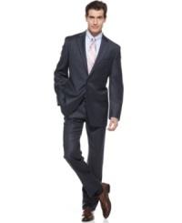 A subtle navy plaid adds a fine line to your dress wardrobe. This blazer from Lauren by Ralph Lauren makes the cut. A subtle navy plaid adds a fine line to your dress wardrobe. This blazer from Lauren by Ralph Lauren makes the cut.