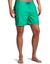 Original Penguin Men's Printed Volley Swim Trunk