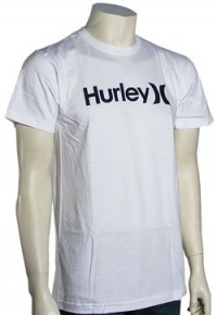 Hurley One and Only T-Shirt - White / Black Hurley One and Only T-Shirt - White / Black