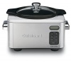 Cuisinart PSC-400 Stainless Steel 4-Quart Programmable Slow Cooker