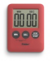 Polder 100-Minute Mini Timer, Red