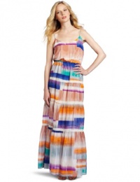 Twelfth St. by Cynthia Vincent Women's Tiered Lace Maxi Dress, Cubist, Medium Twelfth St. by Cynthia Vincent Women's Tiered Lace Maxi Dress, Cubist, Medium