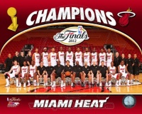 Miami Heat 2012 NBA Champions Team Photo 8x10 Miami Heat 2012 NBA Champions Team Photo 8x10