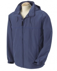 Devon & Jones DG795 Mens Element Jacket - New Navy/Lake Blue - 2XL Devon & Jones DG795 Mens Element Jacket - New Navy/Lake Blue - 2XL