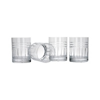 Reed & Barton Tempo Double Old Fashion Glasses, Set of 4 Reed & Barton Tempo Double Old Fashion Glasses, Set of 4