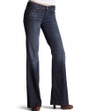 7 For All Mankind Women's Dojo Trouser Jean in New York Dark