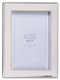 Lunt Swiss Dot Sterling Picture Frame, 5 by 7-Inch Lunt Swiss Dot Sterling Picture Frame, 5 by 7-Inch
