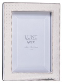 Lunt Swiss Dot Sterling Picture Frame, 5 by 7-Inch