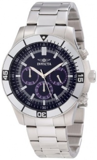 Invicta Men's 12840 Specialty Chronograph Blue Dial Watch Invicta Men's 12840 Specialty Chronograph Blue Dial Watch