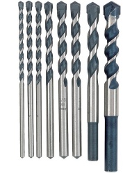 Bosch HCBG800 Blue Granite 8-Piece Hammer Drill Bit Set Bosch HCBG800 Blue Granite 8-Piece Hammer Drill Bit Set