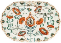 Iittala 16 by 11-Inch Korento Oval Serving Platter, White Iittala 16 by 11-Inch Korento Oval Serving Platter, White
