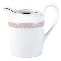 Crafted of the finest genuine Limoges porcelain for lasting strength and beauty, each piece in the Bijoux collection from Philippe Deshoulieres is artfully accented with shiny platinum details. Crafted of the finest genuine Limoges porcelain for lasting strength and beauty, each piece in the Bijoux collection from Philippe Deshoulieres is artfully accented with shiny platinum details.