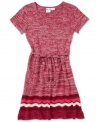 A feminine look on this marled sweater dress from Roxy adds a sweet style to her closet.