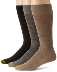 Gold Toe Men's Microfiber Fashion 3 Pack Sock Gold Toe Men's Microfiber Fashion 3 Pack Sock