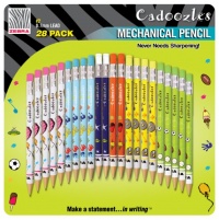 Cadoozles Mechanical Pencil Assorted Barrels 0.7 mm 28 per Pack Cadoozles Mechanical Pencil Assorted Barrels 0.7 mm 28 per Pack