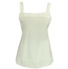 Eileen Fisher Long Cami White L