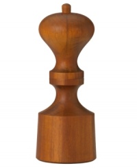 Usher in a new season for the Jane pepper mill and salt shaker, a retro serveware design from Dansk first seen in 1965. A curved silhouette carved in wood for comfortable twisting and shaking adds a dash of charm to today's tables. A great gift for home chefs! Usher in a new season for the Jane pepper mill and salt shaker, a retro serveware design from Dansk first seen in 1965. A curved silhouette carved in wood for comfortable twisting and shaking adds a dash of charm to today's tables. A great gift for home chefs!