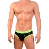 Mens Two-Tone Hot Body Contrast Bikini Swimsuit Gary Majdell Sport