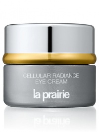 Named one of the 75 Best New Beauty Products in Town & Country magazine. A comprehensive eye treatment utilizing a brilliant application of the science of physics so that the eyes will look luminous from the moment of application. In an instant, the eye area looks redefined as it is smoothed, hydrated and brightened. Wrinkles appear diminished, puffiness and dark circles abated as the lids appear lifted and firm. 0.5 oz. Named one of the 75 Best New Beauty Products in Town & Country magazine. A comprehensive eye treatment utilizing a brilliant application of the science of physics so that the eyes will look luminous from the moment of application. In an instant, the eye area looks redefined as it is smoothed, hydrated and brightened. Wrinkles appear diminished, puffiness and dark circles abated as the lids appear lifted and firm. 0.5 oz.