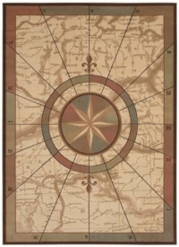 Shaw Living Sea Venture Area Rug, 1-Feet 11-Inch by 3-Feet 2-Inch, Beige Shaw Living Sea Venture Area Rug, 1-Feet 11-Inch by 3-Feet 2-Inch, Beige