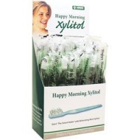 Happy Morning Xylitol Pre-Pasted Toothbrush by Hager Pharma - 50 Toothbrushes Happy Morning Xylitol Pre-Pasted Toothbrush by Hager Pharma - 50 Toothbrushes