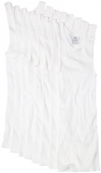 Fruit of the Loom Men's Super Value 8-Pack Athletic Shirt Fruit of the Loom Men's Super Value 8-Pack Athletic Shirt