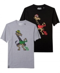 Put up your dukes. This graphic tee from LRG gives you the fighting spirit. Put up your dukes. This graphic tee from LRG gives you the fighting spirit.
