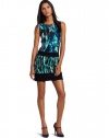 laundry BY SHELLI SEGAL Women's Mixed Printed Sheath Dress