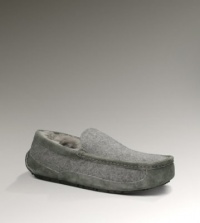 UGG Australia Men's Ascot Wool Slippers Metal Size 11 UGG Australia Men's Ascot Wool Slippers Metal Size 11