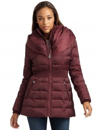 THE LOOKWide, shawl collarZip frontCinched, smocked detailing at sidesDual angled zip pocketsTHE FITAbout 29 from shoulder to hemTHE MATERIALPolyesterFill: down/feathersFully linedCARE & ORIGINDry cleanImportedModel shown is 5'9 (175cm) wearing US size Small. THE LOOKWide, shawl collarZip frontCinched, smocked detailing at sidesDual angled zip pocketsTHE FITAbout 29 from shoulder to hemTHE MATERIALPolyesterFill: down/feathersFully linedCARE & ORIGINDry cleanImportedModel shown is 5'9 (175cm) wearing US size Small.