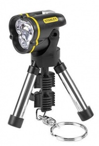 Stanley 95-113 Mini Tripod Keychain LED Flashlight, Color May Vary Stanley 95-113 Mini Tripod Keychain LED Flashlight, Color May Vary