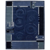 Nourison Dimensions, ND16 Blue Area Rug Nourison Dimensions, ND16 Blue Area Rug