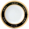 Philippe Deshoulieres Orsay Black Dinner Plate 10.5 in