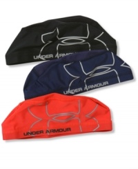 Wear it under a helmet, under a hat, or on its own. Designed to keep you cool and warm at the same time, Under Armour's mesh skull cap works its wonders via proprietary moisture-wicking HeatGear® fabric and a mesh top panel for enhanced ventilation. Wear it under a helmet, under a hat, or on its own. Designed to keep you cool and warm at the same time, Under Armour's mesh skull cap works its wonders via proprietary moisture-wicking HeatGear® fabric and a mesh top panel for enhanced ventilation.