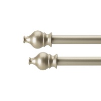 Umbra Serif 48-Inch to 88-Inch Double Drapery Rod, Champagne Umbra Serif 48-Inch to 88-Inch Double Drapery Rod, Champagne